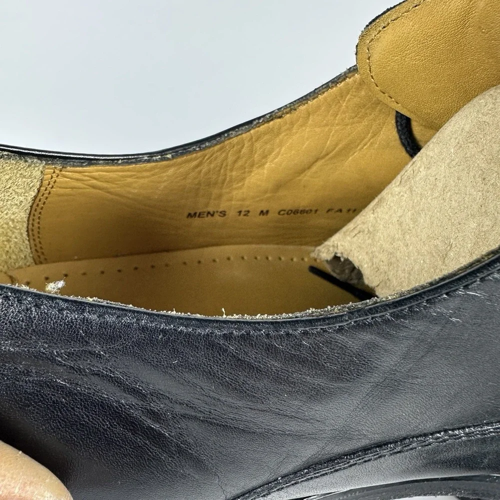 Cole Haan Air Madero Black Cap Toe Oxford Dress Shoes Men's 12M
